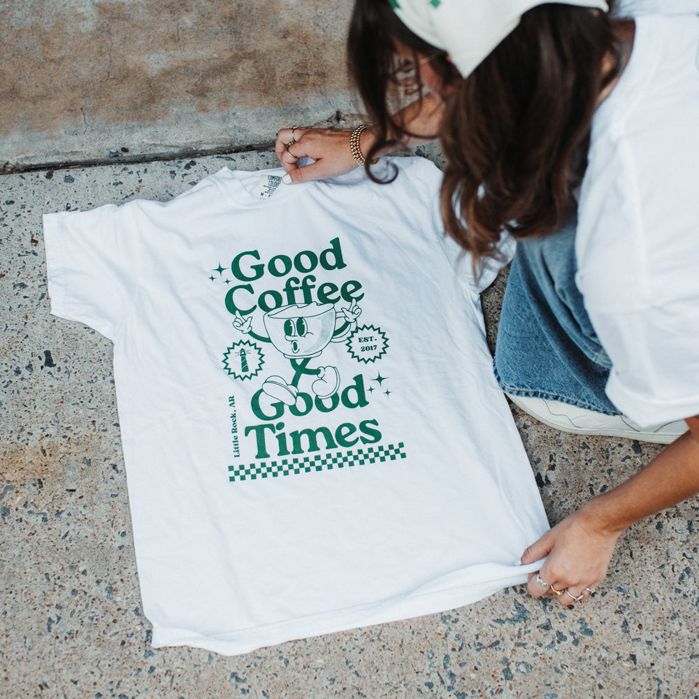 Good Coffee Good Times T-shirt